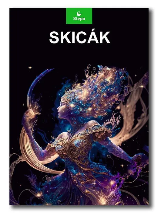 Hlavný obrázok produktu Skicák A4/20listů černý