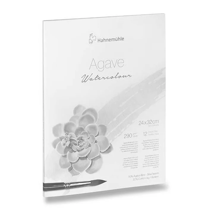 Hlavný obrázok produktu Skicář Hahnemühle Agave Watercolor Natural A4, 12 listů
