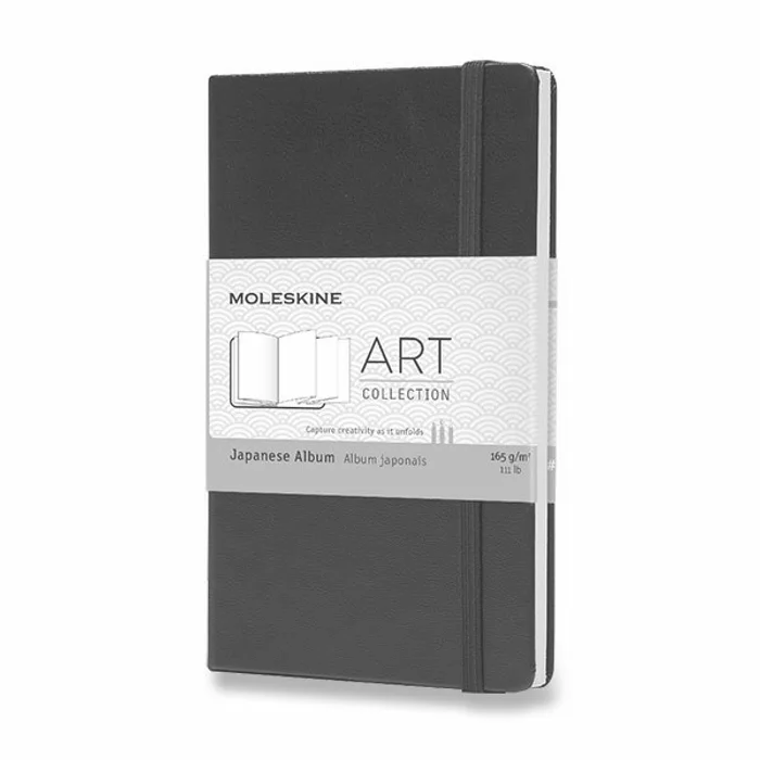 Hlavný obrázok produktu Skicář Moleskine Japanese Album - tvrdé desky S, černý