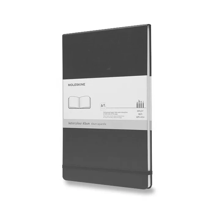 Hlavný obrázok produktu Skicář Moleskine Watercolour Album - tvrdé desky A4, černý