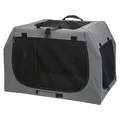Skladací cestovný box EASY, S-M: 71 x 49 x 51cm, sivý