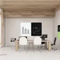 Ďalší obrázok produktu Sklenená magnetická tabuľa 60x40 cm - biela