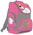 Školný batoh, aktovka "Secret Life of Pets", ružová, ergonomický, 16", UNIPAP