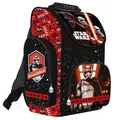 Školný batoh, aktovka "Star Wars Episode7", červená, ergonomický 16", UNIPAP