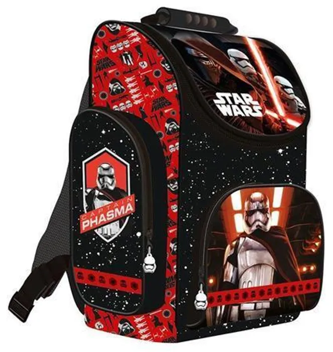 Hlavný obrázok produktu Školní batoh, aktovka  "Star Wars Episode7", červená, ergonomický 16", UNIPAP