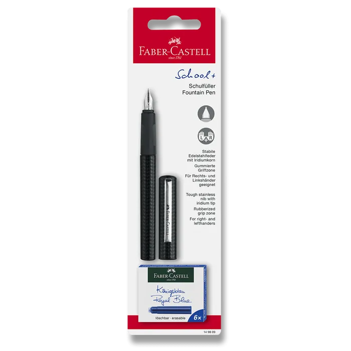 Hlavný obrázok produktu Školní bombičkové pero modrá Faber Castell 149811