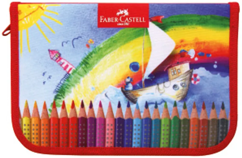 Hlavný obrázok produktu Školní penál s motivem GRIP, prázdný Faber Castell (573001)