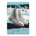 Ďalší obrázok produktu Školský zošit The Best Sneakers A4, linajkový, 40 listov, mix motívov