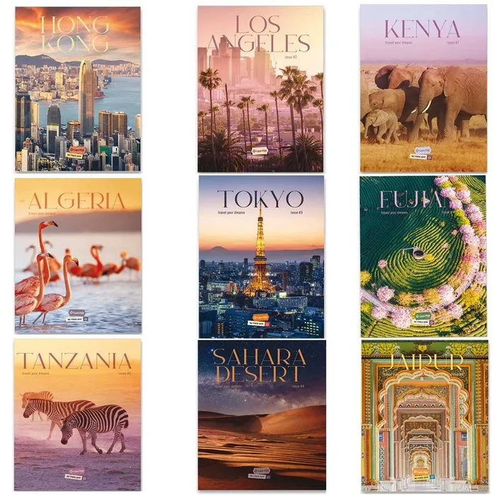Hlavný obrázok produktu Školní sešit Travel A4, linkovaný, 40 listů, mix motivů