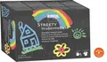 Ďalší obrázok produktu Škrabacia doska s plyšovou loptičkou, šedá so sv.okrajom 55x35cm