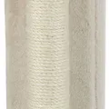 Ďalší obrázok produktu Škrabacia rohová doska so stĺpikom, 15 x 50 x 15 cm, béžová