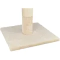 Ďalší obrázok produktu Škrabací stĺpik BEANA s odpočívadlom, 9 cm / 69 cm, sisal/plyš, béžová