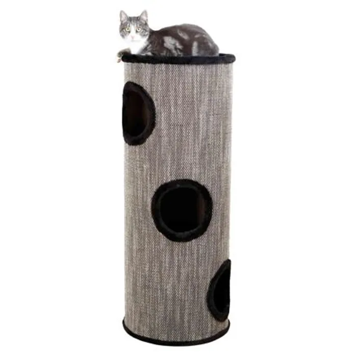 Hlavný obrázok produktu Škrabací válec pro kočky TOWER AMADO, 100cm, šedý melír/černá