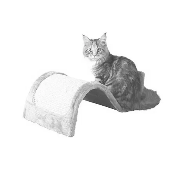 Hlavný obrázok produktu Škrábací VLNA Wavy sisal 29x18x50cm, hnědá
