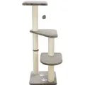 Ďalší obrázok produktu Škrabadlo ALTEA, 3 podesty, 117 cm/o 9 cm, platinovo šedá