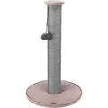 Ďalší obrázok produktu Škrabadlo LIVIA s brmbolcom, stĺpik 64 cm, staroružová, sisal/plyš
