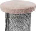 Ďalší obrázok produktu Škrabadlo LIVIA s brmbolcom, stĺpik 64 cm, staroružová, sisal/plyš