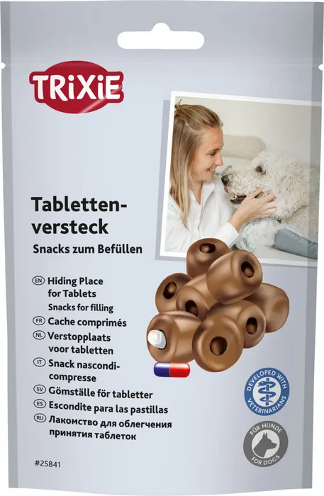 Hlavný obrázok produktu Skrýš na tablety, pamlsek k naplnění medikací, 100 g