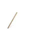 Slamka (bio-kompozit) prírodná hnedá `JUMBO` priemer 8mm x 14cm [100 ks]