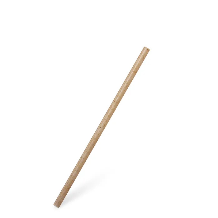 Hlavný obrázok produktu Slámka (bio-kompozit) přírodní hnědá `JUMBO` průměr 8mm x 21cm [100 ks]