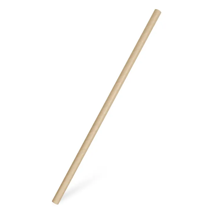 Hlavný obrázok produktu Slámka papírová JUMBO natural 25 cm, průměr 8 mm [100 ks]
