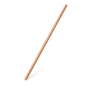 Slamka papierová kraft `JUMBO` priemer 8mm x 28cm [100 ks]