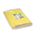 Ďalší obrázok produktu Slamka papierová Špirála žltá `JUMBO` priemer 8mm x 25cm [100 ks]