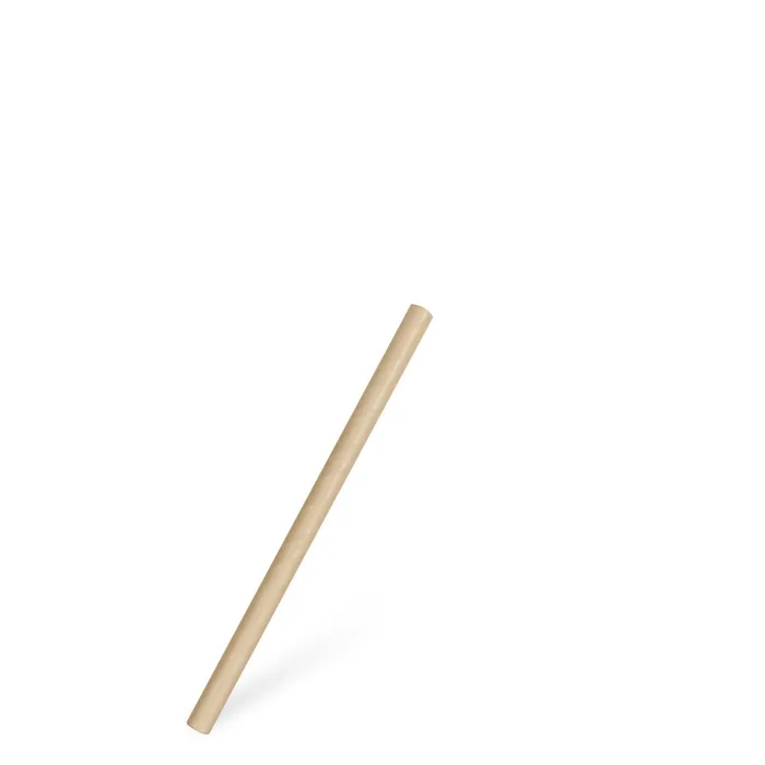 Hlavný obrázok produktu Slámka papírová kraft `JUMBO` O8mm x 15cm [100 ks]
