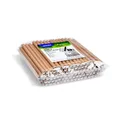 Ďalší obrázok produktu Slamka papierová kraft `JUMBO` priemer 8mm x 15cm [100 ks]