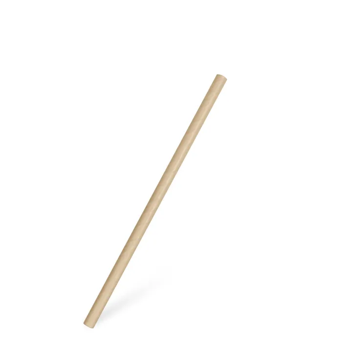 Hlavný obrázok produktu Slámka papírová kraft `JUMBO` O8mm x 20cm [100 ks]
