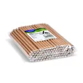 Slamka papierová kraft `JUMBO` priemer 8mm x 20cm [100 ks]