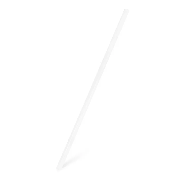 Hlavný obrázok produktu Slámky JUMBO bílá (PLA) -BIO- 25 cm, průměr 8 mm [150 ks]
