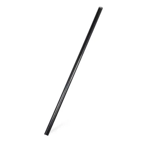 Slamky JUMBO čierne 25 cm, priemer 8 mm [150 ks]