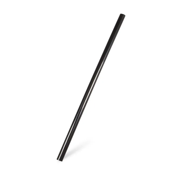 Hlavný obrázok produktu Slámky JUMBO plastové černé 20 cm, průměr 8 mm [500 ks] (znovu použitelná)