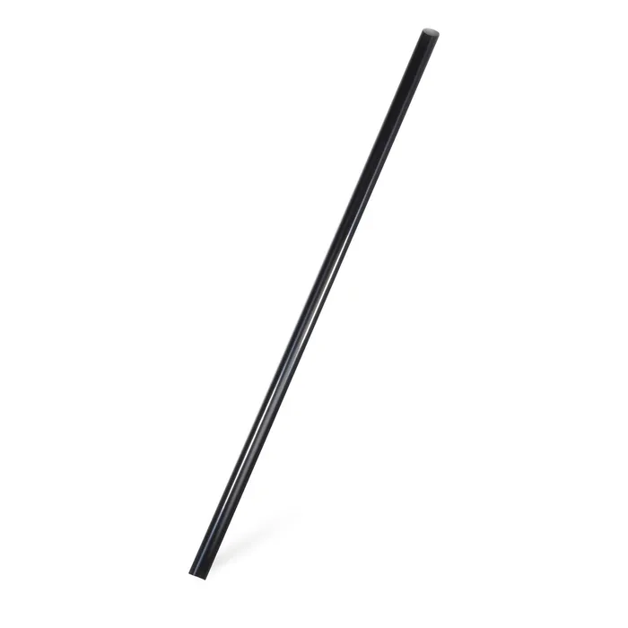 Hlavný obrázok produktu Slámky JUMBO plastové černé 25 cm, průměr 8 mm [500 ks] (znovu použitelná)
