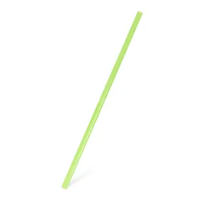 Slamky JUMBO žltozelené 25 cm, priemer 8 mm [150 ks] (znova použiteľná)