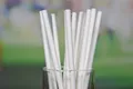 Slamka papierová biela priemer 6mm x 20cm [25 ks]