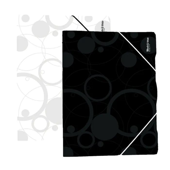 Hlavný obrázok produktu Sloha s gumou A4 Black and White bílá