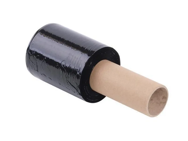 Hlavný obrázok produktu Smršťovací fólie, černá, s rukojetí, 0,1m x 153m