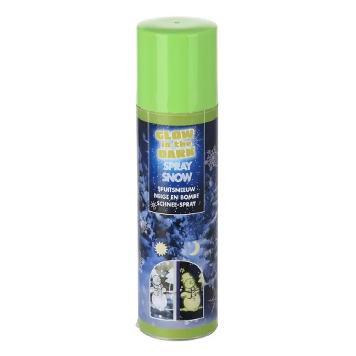 Hlavný obrázok produktu Sníh v spreji syntetický 150ml - zářivý ve tmě