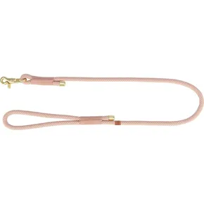 Mäkké okrúhle tkané vodítko Soft Rope, ružová/svetloružová XS-S: 1,20 m/6 mm NOVÝ