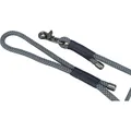 Ďalší obrázok produktu Soft Rope okrúhle tkané vodítko, S-XL: 1.00 m/ 10 mm, čierna/sivá