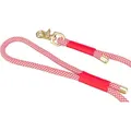 Ďalší obrázok produktu Soft Rope okrúhle tkané vodítko, S-XL: 1.00 m/ 10 mm, červená/krémová