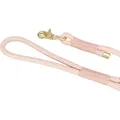 Ďalší obrázok produktu Soft Rope okrúhle tkané vodítko, S-XL: 1.00 m/ 10 mm, ružová / svetlo ružová