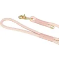 Ďalší obrázok produktu Soft Rope okrúhle tkané vodítko, S-XL: 1.00 m/ 10 mm, ružová / svetlo ružová