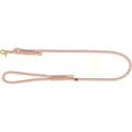 Ďalší obrázok produktu Soft Rope okrúhle tkané vodítko, S-XL: 1.00 m/ 10 mm, ružová / svetlo ružová
