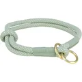 Ďalší obrázok produktu Soft Rope okrúhly polosťahovací obojok, šalvia/mäta S-M: 40 cm/ 10 mm