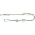Soft Rope predlžovacie okrúhle tkané vodítko, S-XL: 2.00 m/ 10 mm, šalvia/mäta