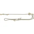 Ďalší obrázok produktu Soft Rope predlžovacie okrúhle tkané vodítko, S-XL: 2.00 m/ 10 mm, šedá/svetlošedá