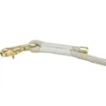 Ďalší obrázok produktu Soft Rope predlžovacie okrúhle tkané vodítko, S-XL: 2.00 m/ 10 mm, šedá/svetlošedá
